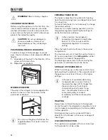 Preview for 16 page of Zanussi ZBB28441SA User Manual