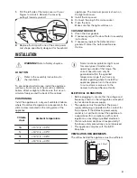 Preview for 21 page of Zanussi ZBB28441SA User Manual