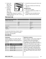 Preview for 11 page of Zanussi ZBB47460DA User Manual