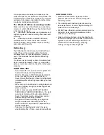 Preview for 15 page of Zanussi ZBS 701 Operating And Installation Manual