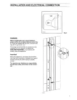 Preview for 7 page of Zanussi ZBS 703 SS Operating And Installation Manual