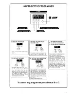 Preview for 11 page of Zanussi ZBS 703 SS Operating And Installation Manual