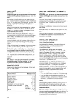 Preview for 16 page of Zanussi ZBS 703 SS Operating And Installation Manual