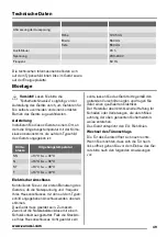 Preview for 49 page of Zanussi ZBT20420SA User Manual