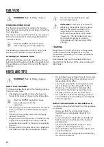 Preview for 20 page of Zanussi ZCAN10FW1 User Manual