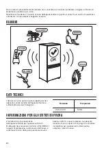 Preview for 48 page of Zanussi ZCAN15EW1 User Manual