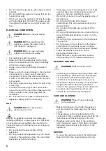 Preview for 52 page of Zanussi ZCAN15EW1 User Manual