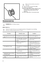 Preview for 60 page of Zanussi ZCAN15EW1 User Manual