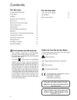 Preview for 4 page of Zanussi ZCC 6600 Instruction Booklet