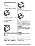 Preview for 20 page of Zanussi ZCE560DW Manual