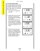 Preview for 18 page of Zanussi ZCG 7700X Operating Instructions Manual