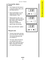 Preview for 19 page of Zanussi ZCG 7700X Operating Instructions Manual