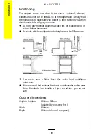 Preview for 28 page of Zanussi ZCG 7700X Operating Instructions Manual