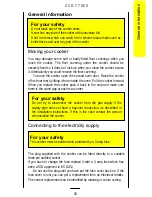 Preview for 29 page of Zanussi ZCG 7700X Operating Instructions Manual