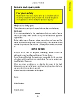 Preview for 33 page of Zanussi ZCG 7700X Operating Instructions Manual