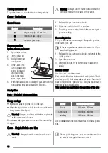 Preview for 18 page of Zanussi ZCG054G User Manual