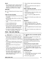 Preview for 17 page of Zanussi ZCG55QG User Manual