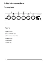 Preview for 6 page of Zanussi ZCG7551 User Manual