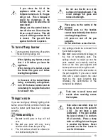 Preview for 13 page of Zanussi ZCG7551 User Manual