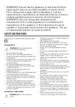 Preview for 4 page of Zanussi ZCG91016XA User Manual