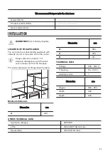 Preview for 21 page of Zanussi ZCG92356XA User Manual