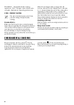 Preview for 22 page of Zanussi ZCV46050WA User Manual