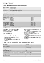 Preview for 20 page of Zanussi ZCV55001WA User Manual