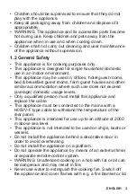 Preview for 3 page of Zanussi ZCV66050WA User Manual