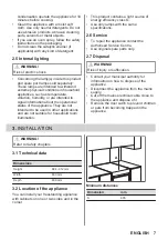 Preview for 7 page of Zanussi ZCV66050WA User Manual