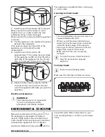 Preview for 19 page of Zanussi ZCV665MW User Manual