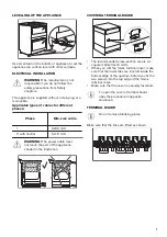 Preview for 7 page of Zanussi ZCV69360WA User Manual