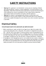 Preview for 5 page of Zanussi ZEFSTV2001B User Manual