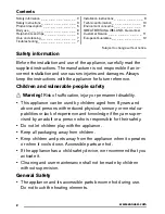 Preview for 2 page of Zanussi ZEV6240FBA User Manual