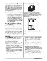 Preview for 16 page of Zanussi ZFC1042WA User Manual