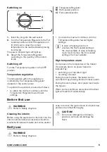 Preview for 5 page of Zanussi ZFC21410WE User Manual