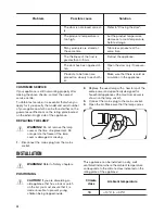 Preview for 20 page of Zanussi zfc26400wa User Manual