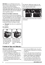 Preview for 6 page of Zanussi ZFC321WA1 User Manual