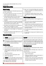 Preview for 6 page of Zanussi ZFC638WAP User Manual