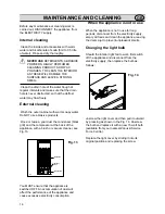 Preview for 14 page of Zanussi ZFD 50/33 R Instruction Booklet