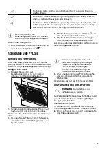 Preview for 33 page of Zanussi ZFI719A User Manual