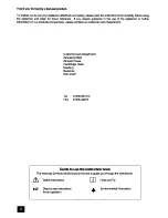 Preview for 2 page of Zanussi ZFT 50LR Instruction Booklet