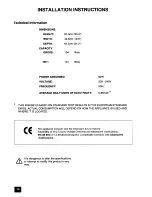 Preview for 14 page of Zanussi ZFT 50LR Instruction Booklet