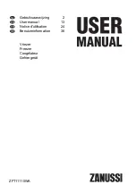 Zanussi zft11110wa User Manual preview