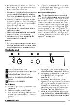 Preview for 15 page of Zanussi zft11110wa User Manual