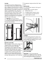 Preview for 22 page of Zanussi ZFU428MW User Manual