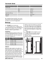 Preview for 47 page of Zanussi ZFU428MW User Manual