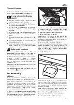 Preview for 31 page of Zanussi ZFX 305 W Instruction Book