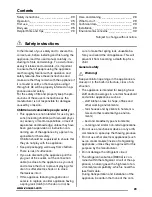 Preview for 23 page of Zanussi ZFX405W User Manual