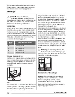 Preview for 52 page of Zanussi ZFX405W User Manual