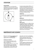 Preview for 7 page of Zanussi ZGA 75 W Instruction Booklet